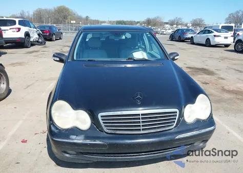 2003 Mercedes-Benz C 230 Kompressor Sport from USA, damaged, VIN WDBRF40J83F420238